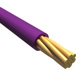 1855 VI005, Hook-up Wire 22AWG 7/30 PVC 100ft SPOOL VIOLET