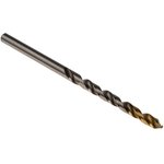 A0023.9, A002 Series HSS-TiN Twist Drill Bit, 3.9mm Diameter, 75 mm Overall
