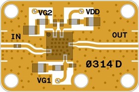 XR-A3J2-0604D, RF Amplifier Amplifier, TGA2567-SM [PCB: 314]Recommended Bias Controller: XR-A7F7-0604D-SP