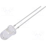 OSY5PA5A31A-VVLED, LED; 5mm; yellow; 3000mcd; 30°; Front: convex; 3?13V; Pitch ...