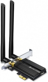 Фото 1/10 TP-Link Archer TX50E Двухдиапазонный Wi-Fi 6 Bluetooth 5.0 адаптер PCI Express AX3000