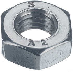 BN 628 M2, Hex Nuts, Stainless A2, M2, 1.6mm, Stainless Steel