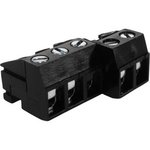CTBA1301/2A, Pluggable Terminal Block, Right Angle, 5mm Pitch, 2 Poles