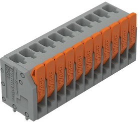 2601-3111, TERMINAL BLOCK, WIRE TO BRD, 11POS/16AWG
