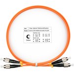 Оптический патч-корд duplex FC-FC 62,5/125 MM Cabeus FOP-62-FC-FC-10m 10 метров ...