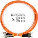 Оптический патч-корд duplex FC-FC 62,5/125 MM Cabeus FOP-62-FC-FC-2m 2 метра ...