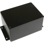 BS29MFBK, 140x100x75мм, IP66, Алюминий, черный, с фланцами / BS29MFBK