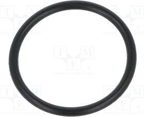 O-24X3.5-70-NBR, Прокладка O-ring, NBR, Thk: 3,5мм, dвнутр 24мм, черный, -30-100°C