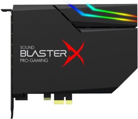 Фото 1/10 Звуковая карта Creative PCI-E BlasterX AE-5 Plus (BlasterX Acoustic Engine) 5.1 Ret