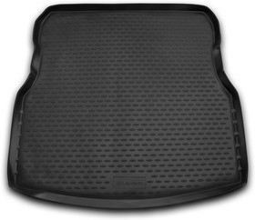 CARNIS10048, Коврик автомобильный резиновый в багажник NISSAN Almera , 2012- , сед. (полиуретан)
