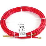 Протяжка для кабеля мини УЗК d=3,5 мм L=8 м в бухте, красный СП-Б-3,5/8