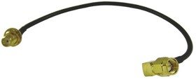 Фото 1/2 CBA-SMAMR-SMAF, Male SMA to Female SMA Coaxial Cable, 200mm, Terminated