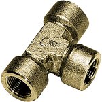 0145 10 10, Brass Pipe Fitting, Tee Threaded Equal Tee ...