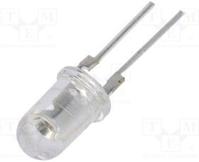 OSR5XA5B91R-150MA, LED; 5mm; red; 12000?14400mcd; 90°; Front: convex; 2.2?2.6V; 18?20lm