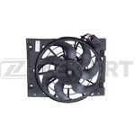 mk-7071, Вентилятор радиатора с кожухом Opel Astra G 98- Zafira A 99-