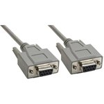 CS-DSNULW29FF-005, D-Sub Cables CABLE DB9F/F NULL MDM 5