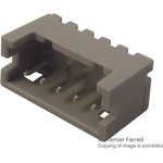 DF13-5P-1.25DSA, CONNECTOR, HEADER, 5POS, 1ROW, 1.25MM