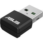 ASUS USB-AX55 NANO Беспроводной двухдиапазонный USB 2.0 адаптер AX1800 ...