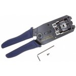 2980075-01, Hand Crimper Tool - Modular Plug RJ45, Cat 6, Cat 6a.