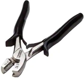 1201853, Crimping pliers - for ferrules in accordance with DIN 46228-1: 1992-08 and DIN 46228-4: 1990-09