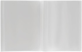 Фото 1/3 Обложка Silwerhof 382164 для тетради/дневника (набор 10шт) ПП 100мкм гладкая прозр. 210x345мм
