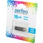 PERFEO PF-M07MS016 USB 16GB M07 Metal Series BL1, Носитель информации