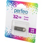 PERFEO PF-M07MS032 USB 32GB M07 Metal Series BL1, Носитель информации