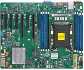 Материнская плата SuperMicro SuperMicro MBD-X11SRL-F-B ,ATX, Intel® C422, LGA2066, 512GB ECC RDIMM 1TB Registered ECC LDIMM, Dual LAN with I