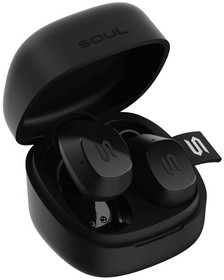 Гарнитура внутриканальные Soul S-Nano черный мат. беспроводные bluetooth в ушной раковине (80001350)