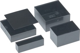Phenoplast module enclosure, (L x W x H) 30 x 20 x 15 mm, black (RAL 9005), IP00, A8030150