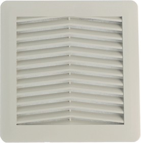 FPF08KRG-101, Dust filter 105 x 105mm ABS, Polycarbonate