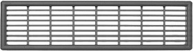 3789.8003, Ventilation grid rectangular 218 x 60 mm Polystyrene