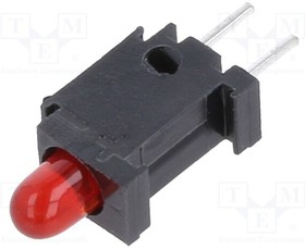 2311.2031, LED; in housing; red; 2.8mm; No.of diodes: 1; 20mA; 60°; 15?30mcd