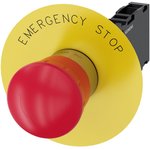 3SU11501HB201FG0, SWITCH E-STOP TWIST RESET 10A