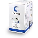 Cabeus FTP-4P-Cat.5e- PATCH-LSZH-GY Кабель витая пара FTP (F/UTP), категория 5e ...
