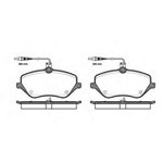 P1001304, Колодки дисковые