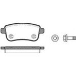 P1287300, Колодки дисковые