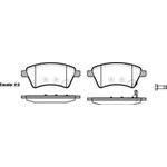 P1315301, Колодки дисковые