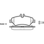 P1346300, Колодки дисковые