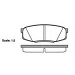 P1372300, Колодки дисковые