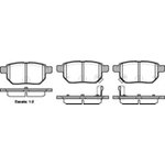 P1386302, Колодки дисковые