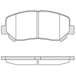 P1413302, Колодки дисковые