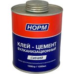 Клей-цемент вулканизационный 1л Синий 14-512