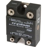 D2D07, Solid State Relays - Industrial Mount PM IP00 SSR 200VDC 7A, 3.5-32VDC In