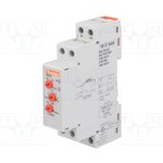 TMSTA440, DIN Rail Mount Timer Relay, 380 → 440V, 2-Contact, 0.1 s → 10min ...