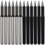 Ручка гелев. Deli S26 серый d=0.7мм черн. черн. линия 0.55мм