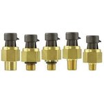PX3AG1BH010BSAAX, Industrial Pressure Sensors Brass G 1/4 - A-G HNBR, Sealed Gage
