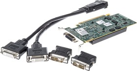 Фото 1/3 M9120-E512LPUF, PCIe x16 512MB Graphics Card M Series, DDR2 Memory, DVI, VGA Output