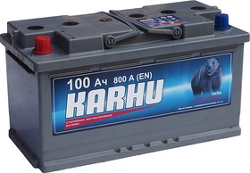 6СТ100(1), Аккумулятор KARHU 100А/ч
