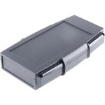 CHH664BBK, 66 Series Black ABS Handheld Enclosure, Integral Battery Compartment ...